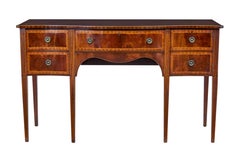 20th Century Sheraton influenced mahogany sideboard