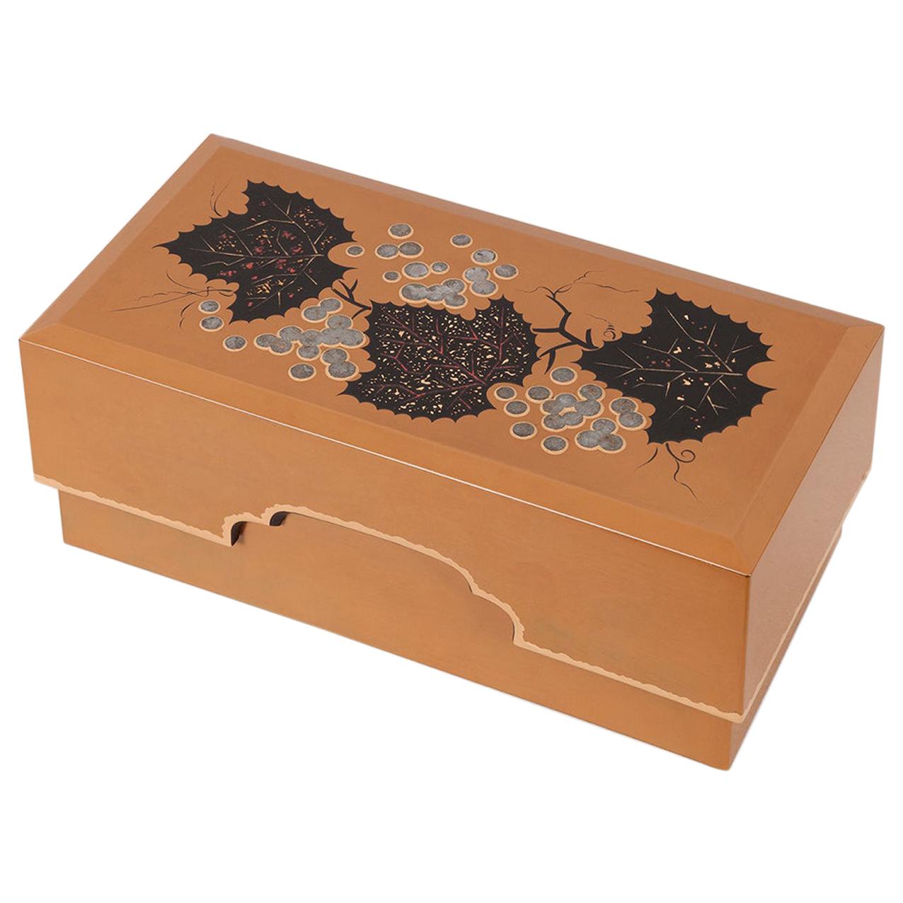 20th Century Shikken Domoto Lacquer Box For Sale