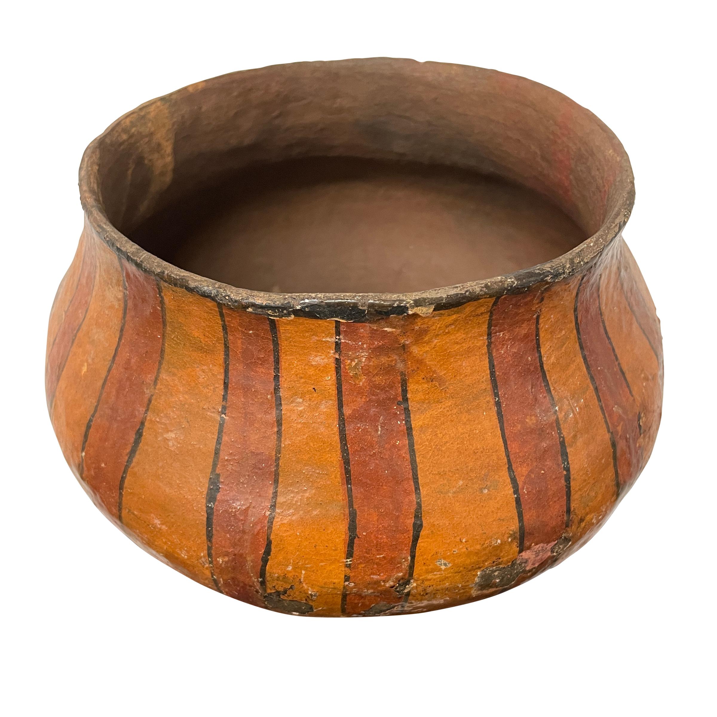 Clay 20th Century Shipibo Pot For Sale