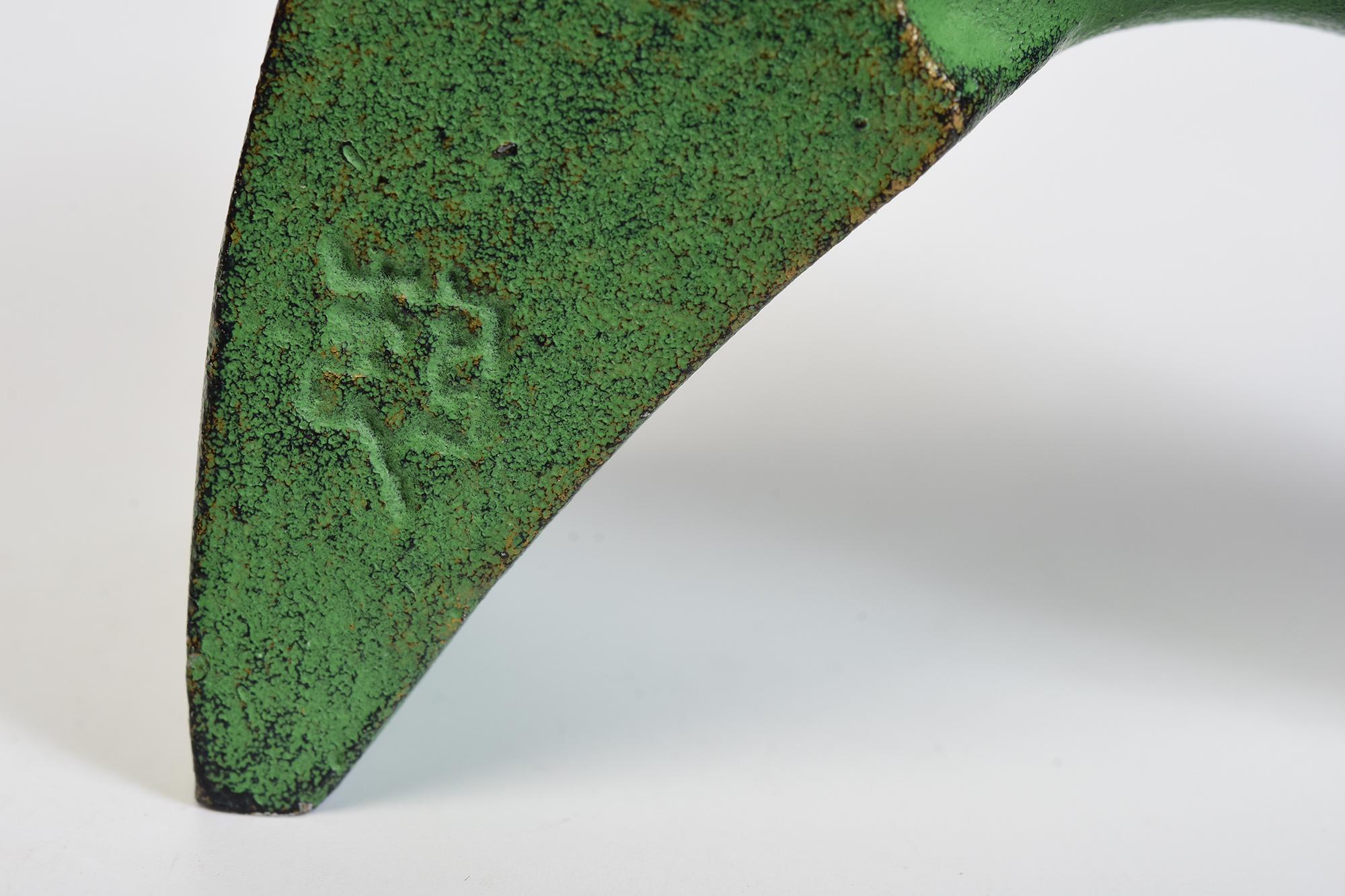 Siglo XX, Showa, perro animal japonés de bronce con firma de artista en venta 4