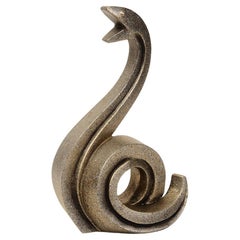 20th Century, Showa, Japanese Bronze Animal Snake