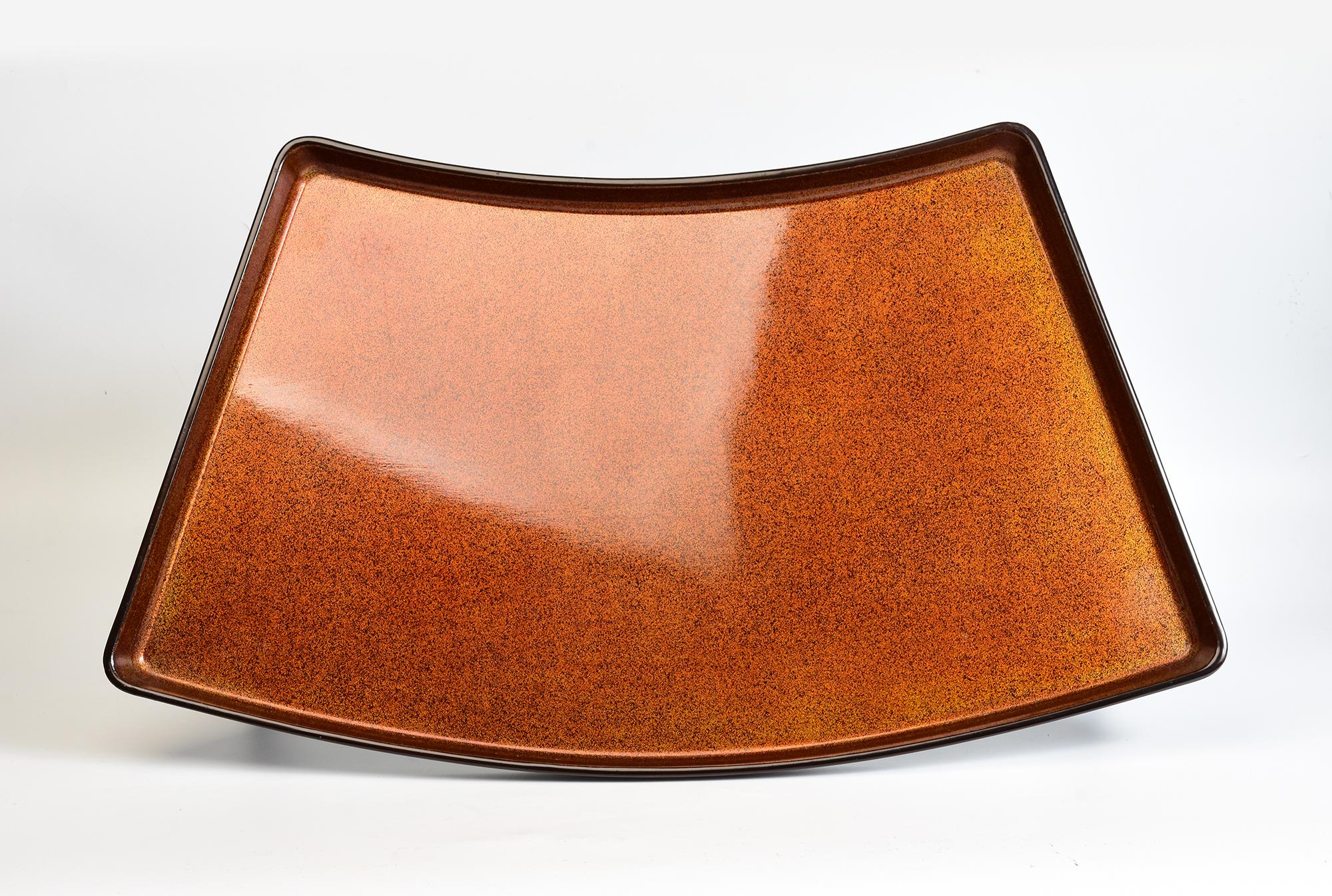 20° secolo, Showa, Vassoio giapponese in legno laccato in vendita 4
