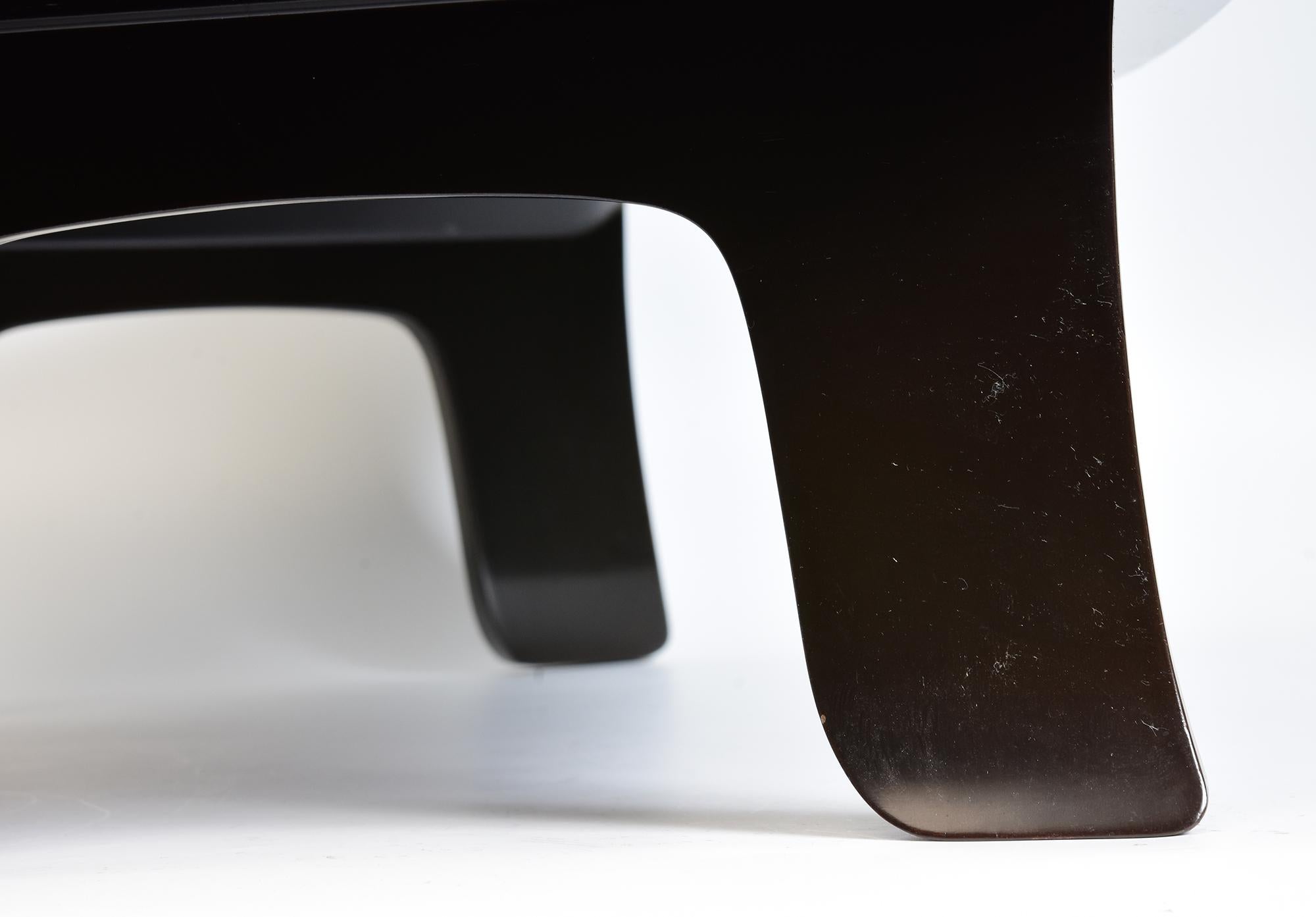 20° secolo, Showa, Vassoio giapponese in legno laccato in vendita 2