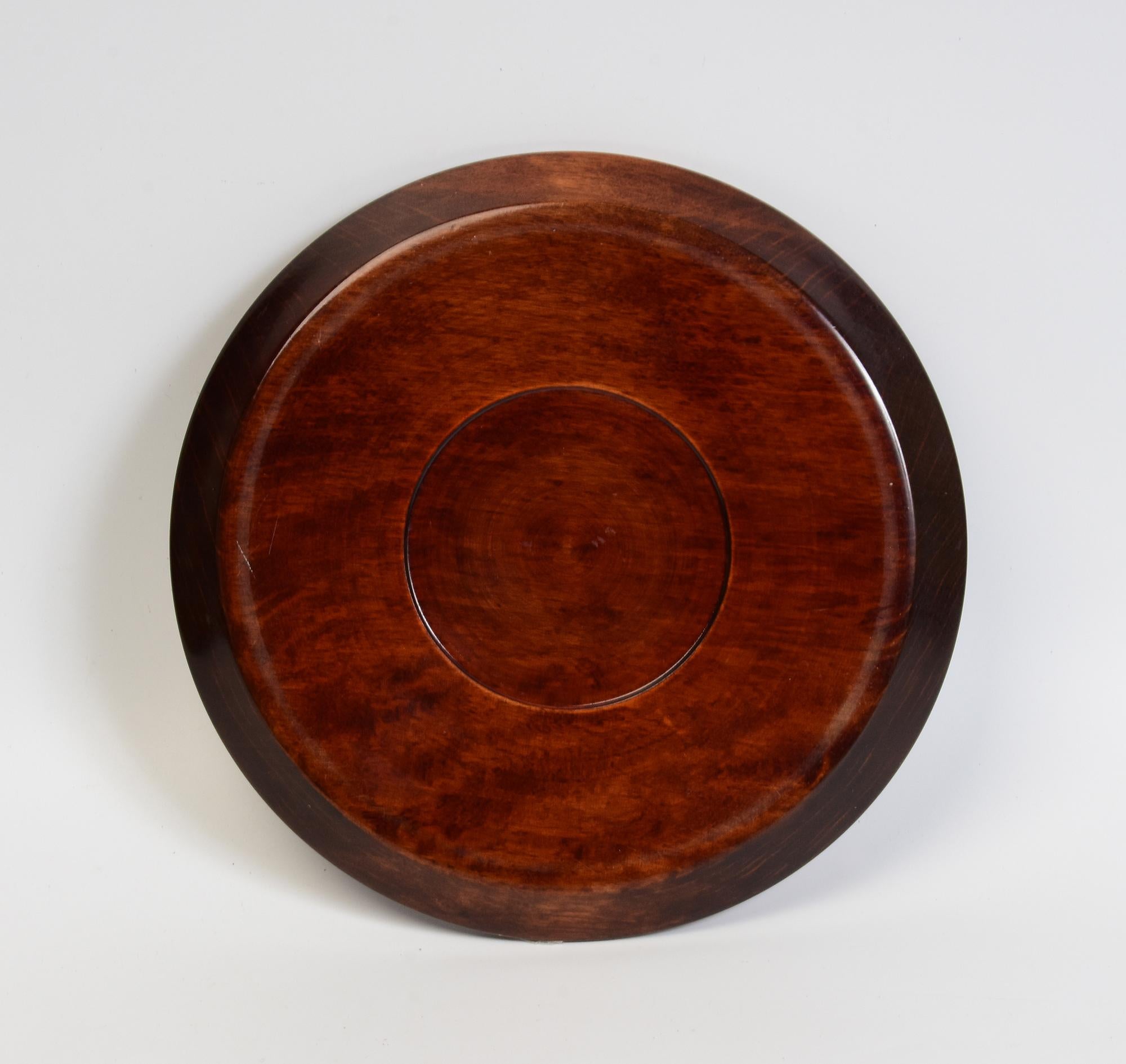 20th Century, Showa, Japanese Wooden Tray For Sale 8