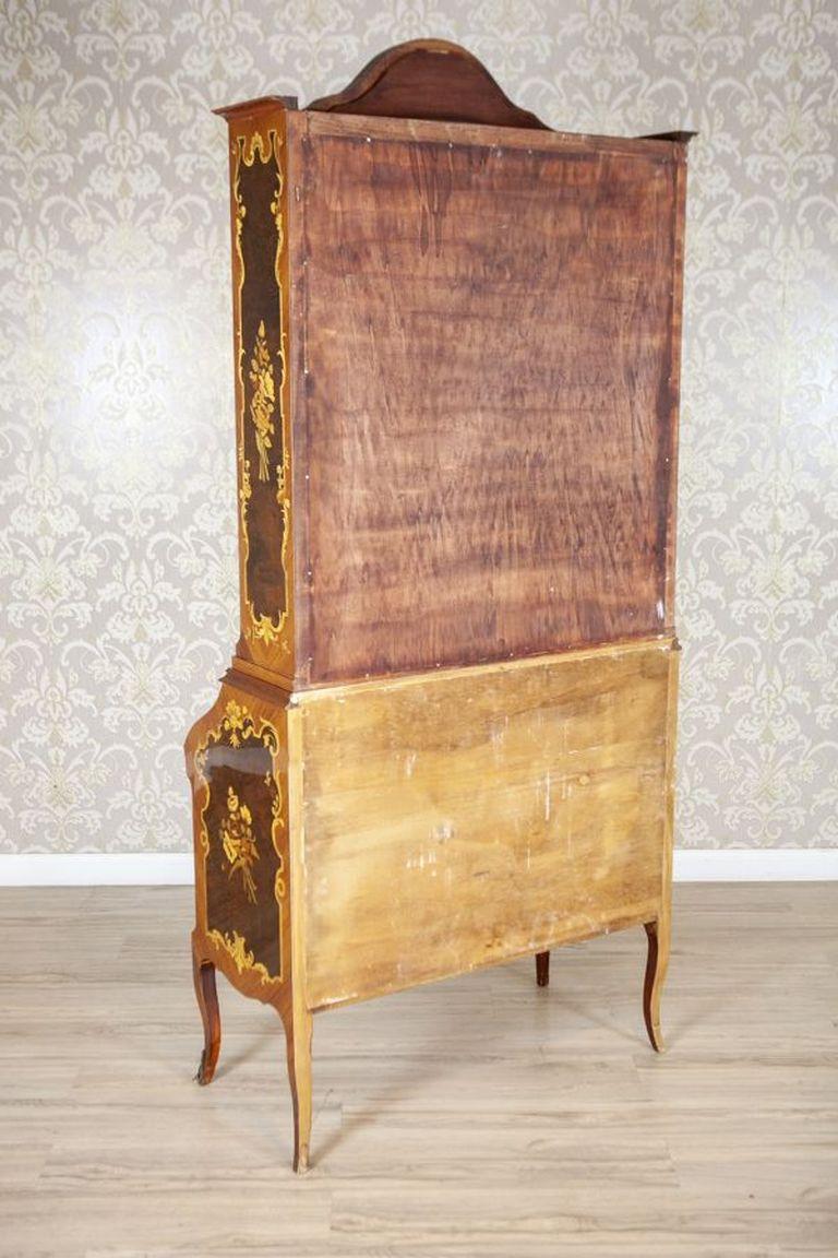 Vetro Vetrinetta/Segreteria/Cabinet per liquori della fine del XX secolo in vendita