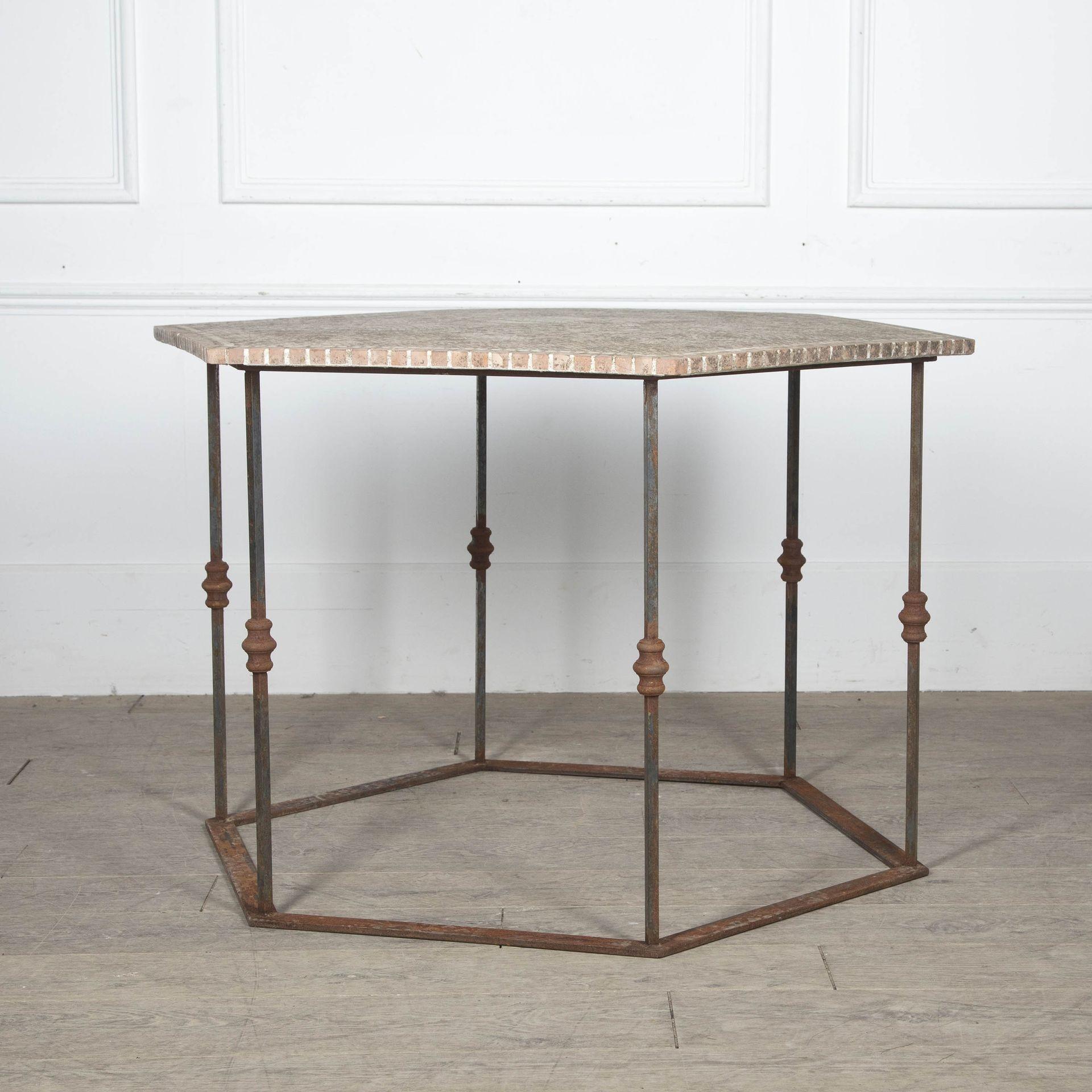 20th Century Sicilian Mosaic Topped Table In Good Condition For Sale In Gloucestershire, GB