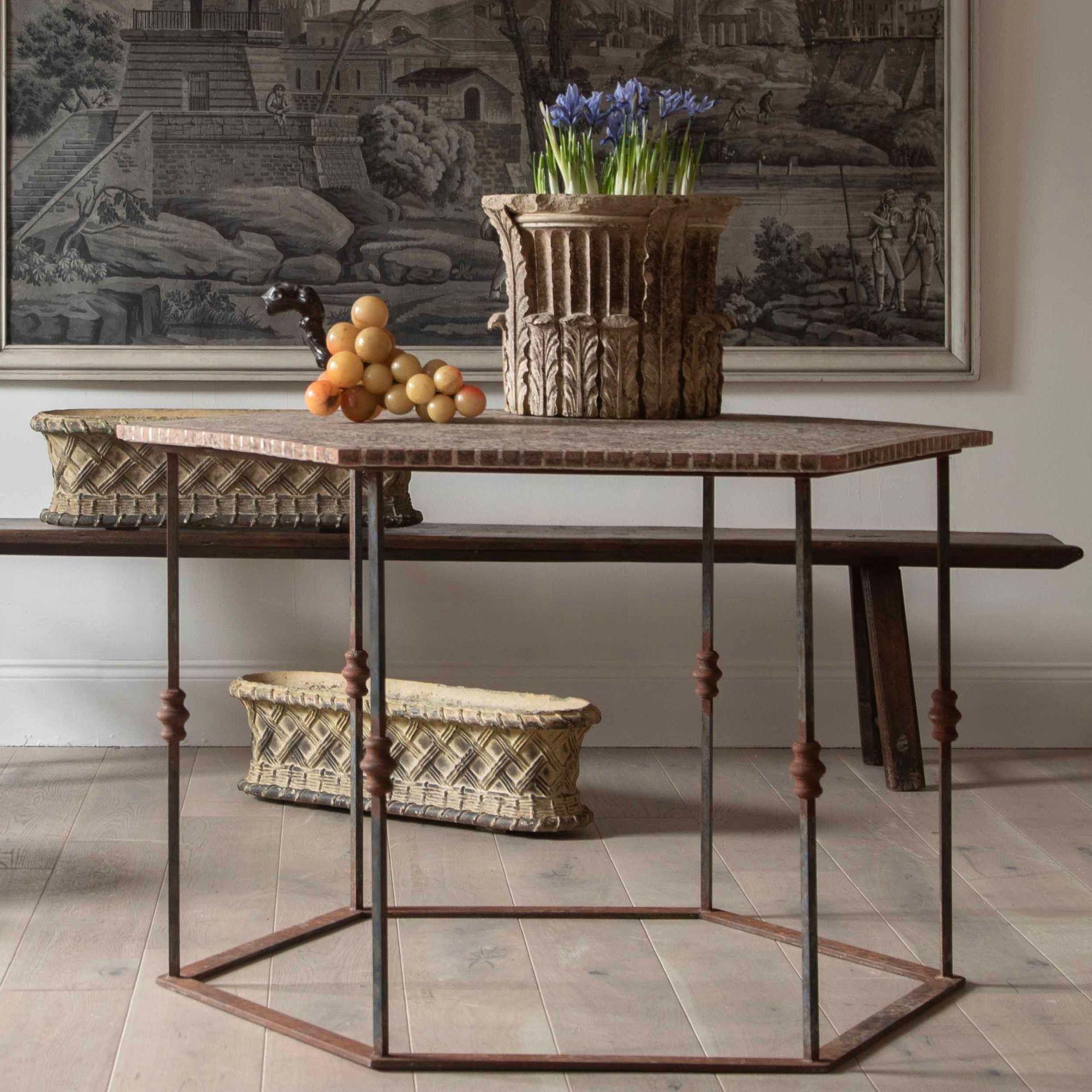 20th Century Sicilian Mosaic Topped Table For Sale 1
