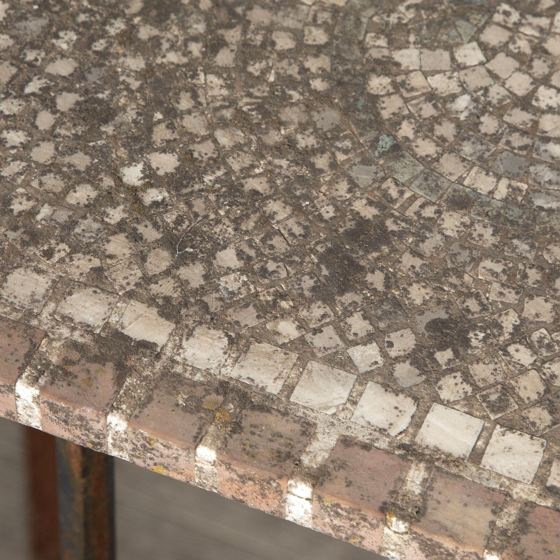 20th Century Sicilian Mosaic Topped Table For Sale 3