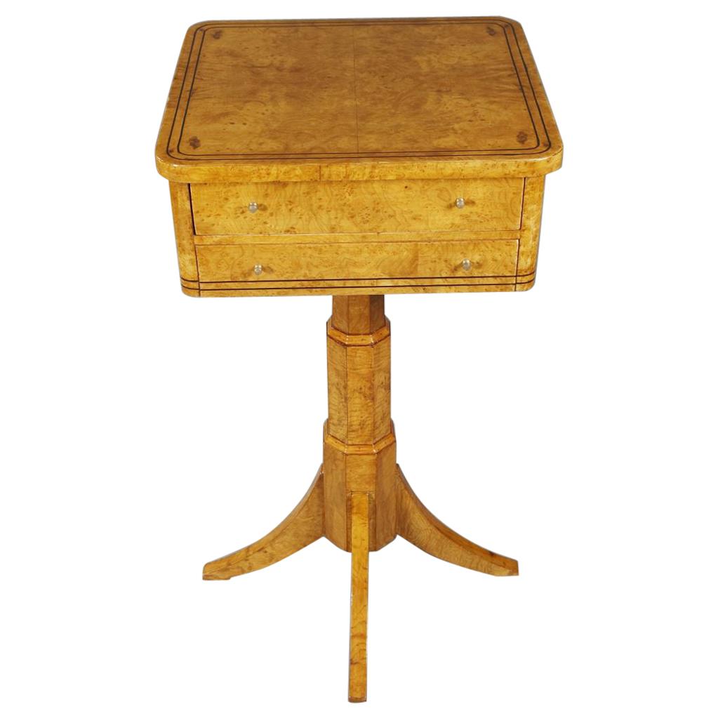 20th Century Side Table in the Biedermeier Style