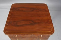 20th Century Side Table in the Biedermeier Style, Mahogany