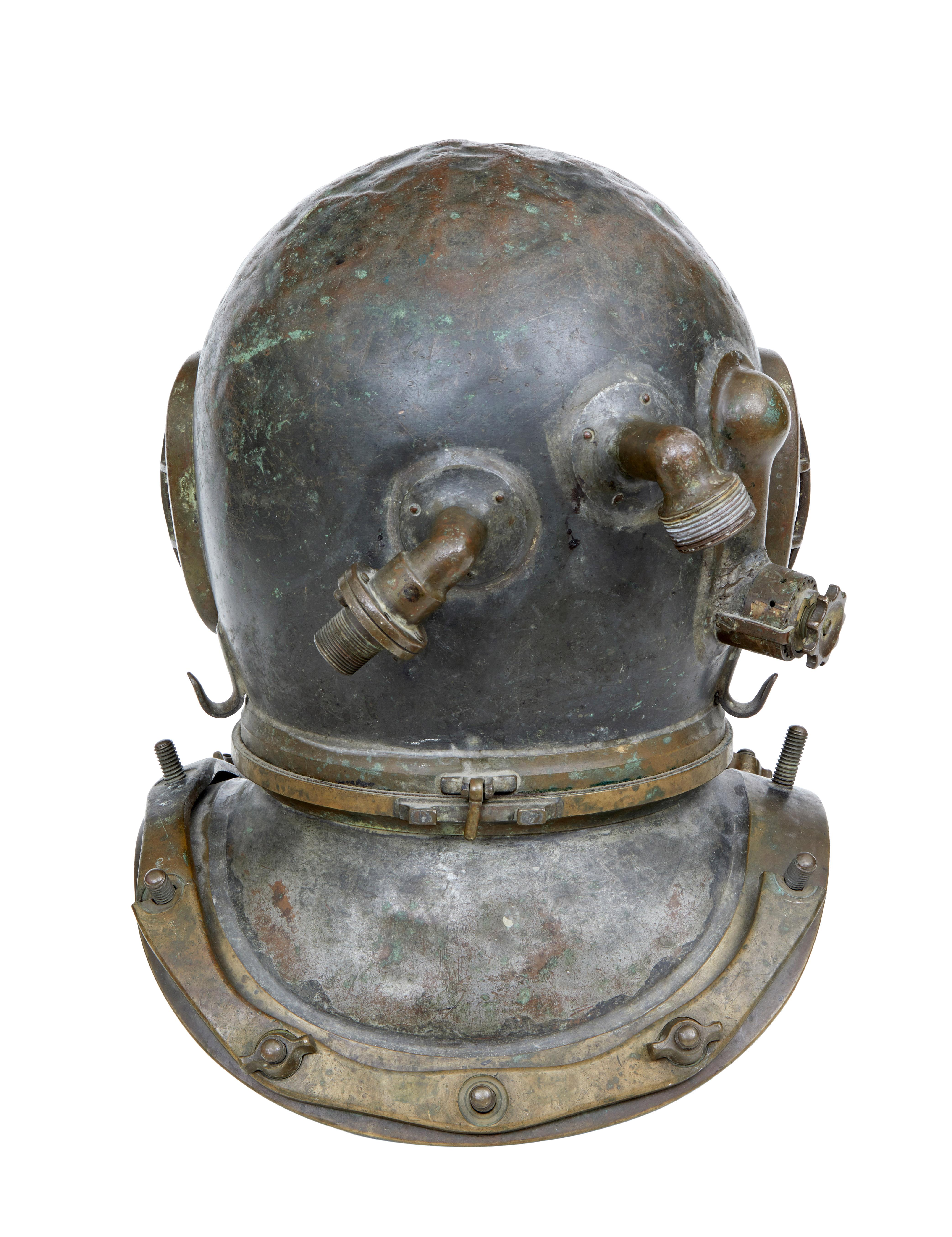 siebe gorman diving helmet