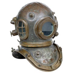 Used 20th Century Siebe Gorman and Co Ltd Diving Helmet