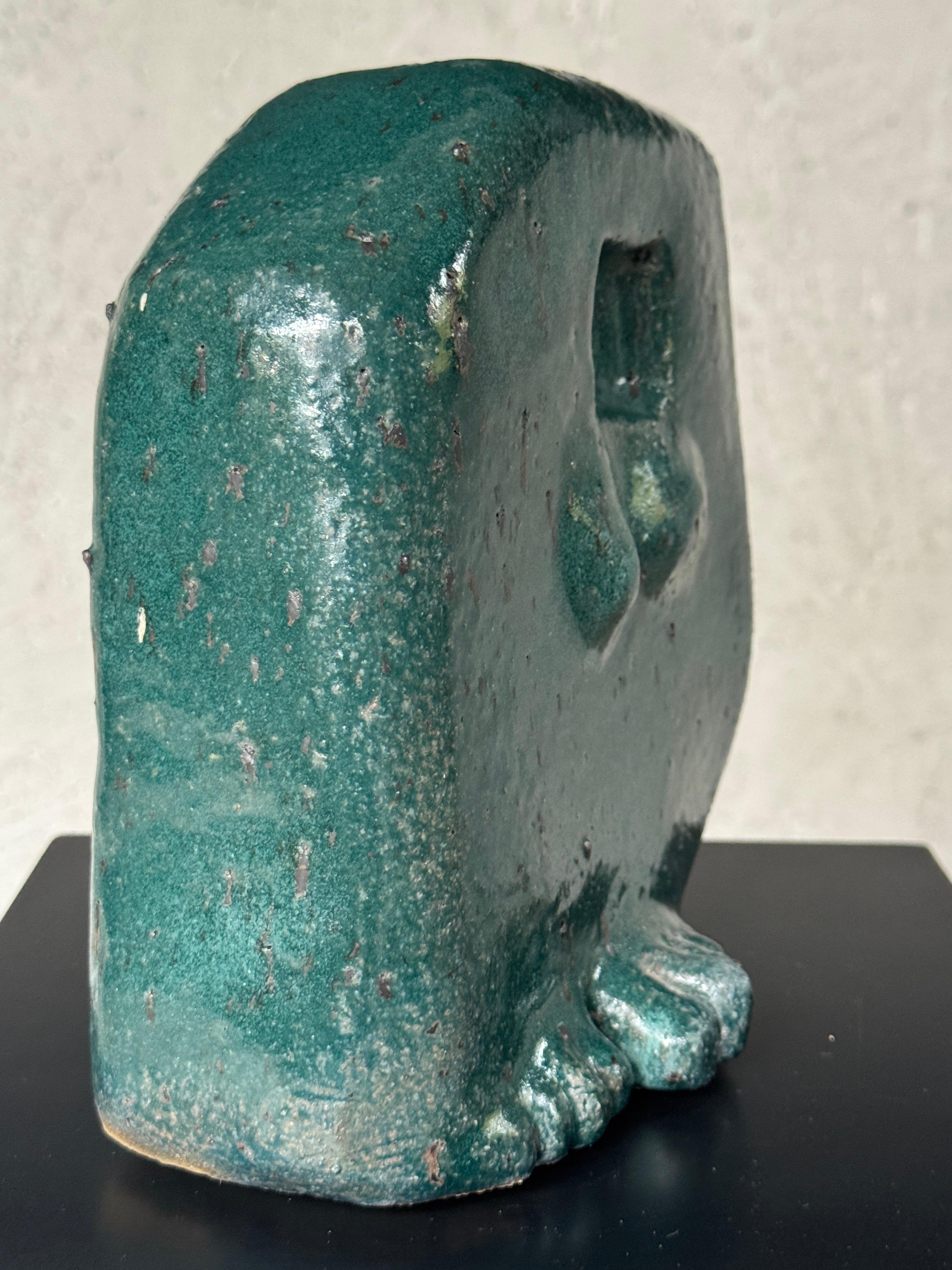 Fin du 20e siècle 20th  Siècle Céramique française signée par Arée et Michel Hirlet en vente