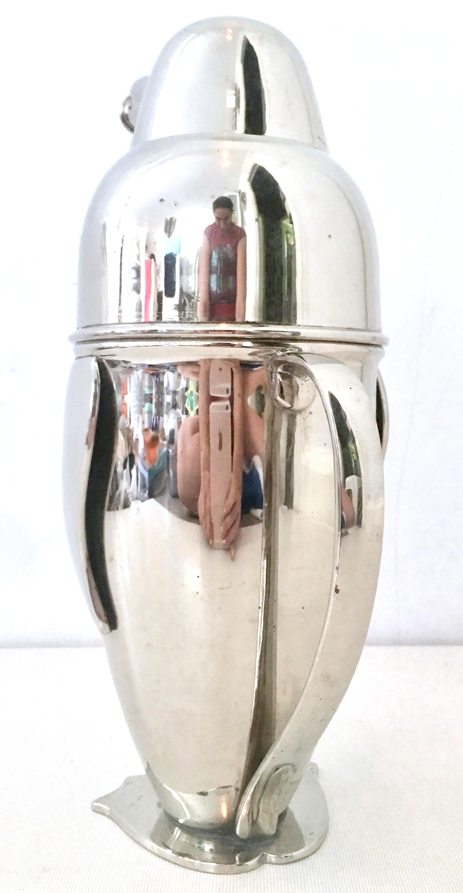 antique penguin ice bucket