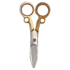 20th Century Silver Pair of Scissors Charm Pendant