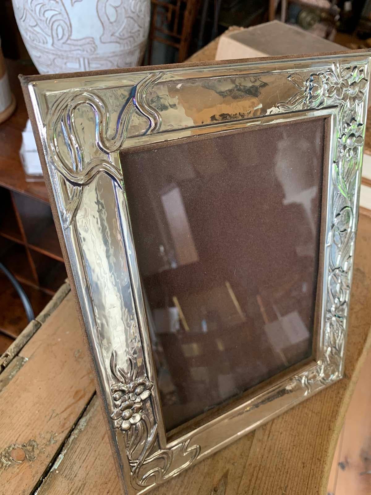20th Century Silver Picture Frame, Possibly Sterling 11