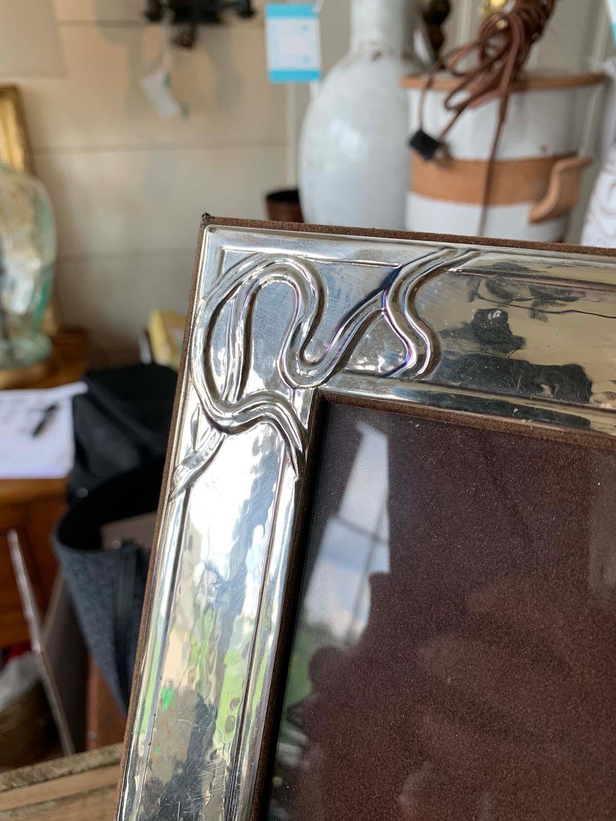 20th Century Silver Picture Frame, Possibly Sterling 2