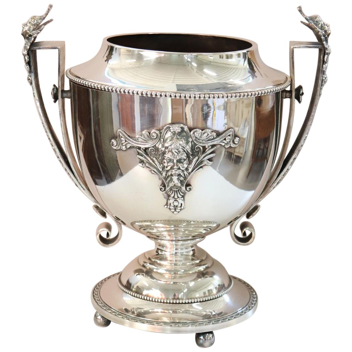 20th Century Silver Plate Champagne Bucket or Wine Cooler