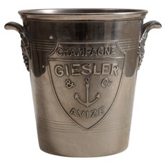 20th Century Silver Plate Champagne Bucket, Urn-Form, French Design