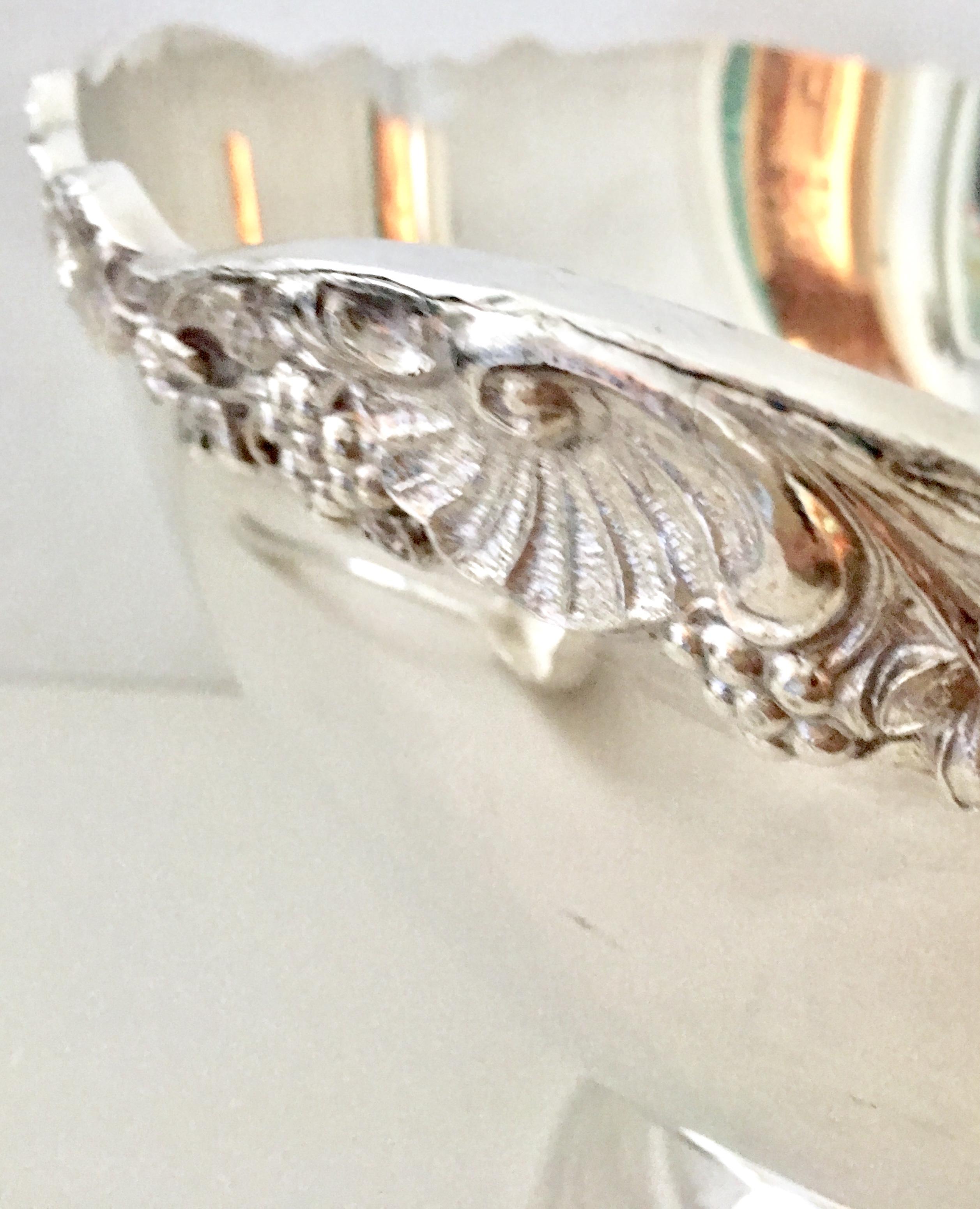 20th Century Silver Plate Footed Punch Bowl by, Towle In Good Condition In West Palm Beach, FL