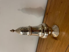 20th century Silver plate Sugar Bowl, 1950s