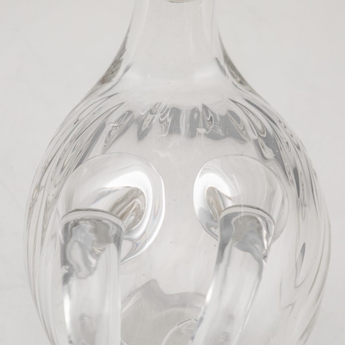 20th Century Silver Plated & Glass Duck Shaped Claret Jug, c.1960 1
