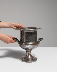 20th Century Silver-Plated Ice Bucket - Antique French Serveware