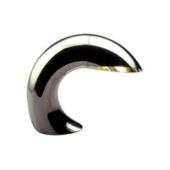 20th Century Silver Table Lamp "Reform" Designed in 1971 by Gabriele De Vecchi