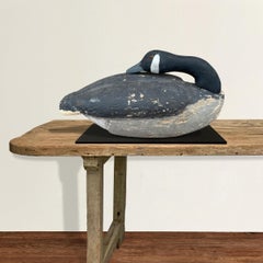20th Century Sleeping Canada Goose Decoy