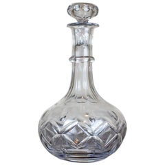20th Century Small Crystal Decanter