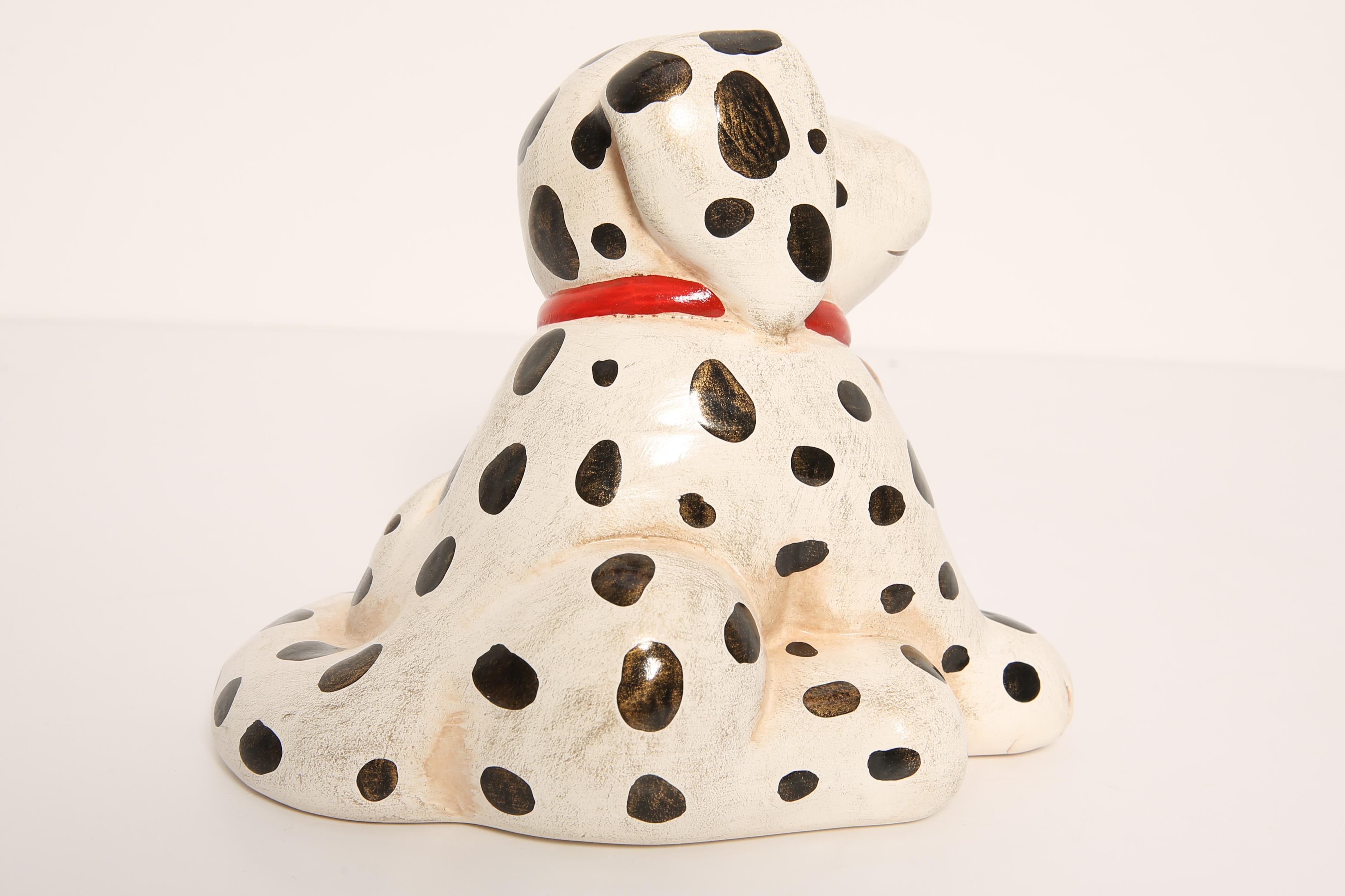 Kleine Dalmatiner-Hut-Skulptur des 20. Jahrhunderts, Italien, 1960er Jahre (Handbemalt) im Angebot