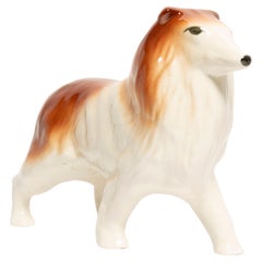20th Century Small Lessie Dog Sculpture, Italy, 1960s