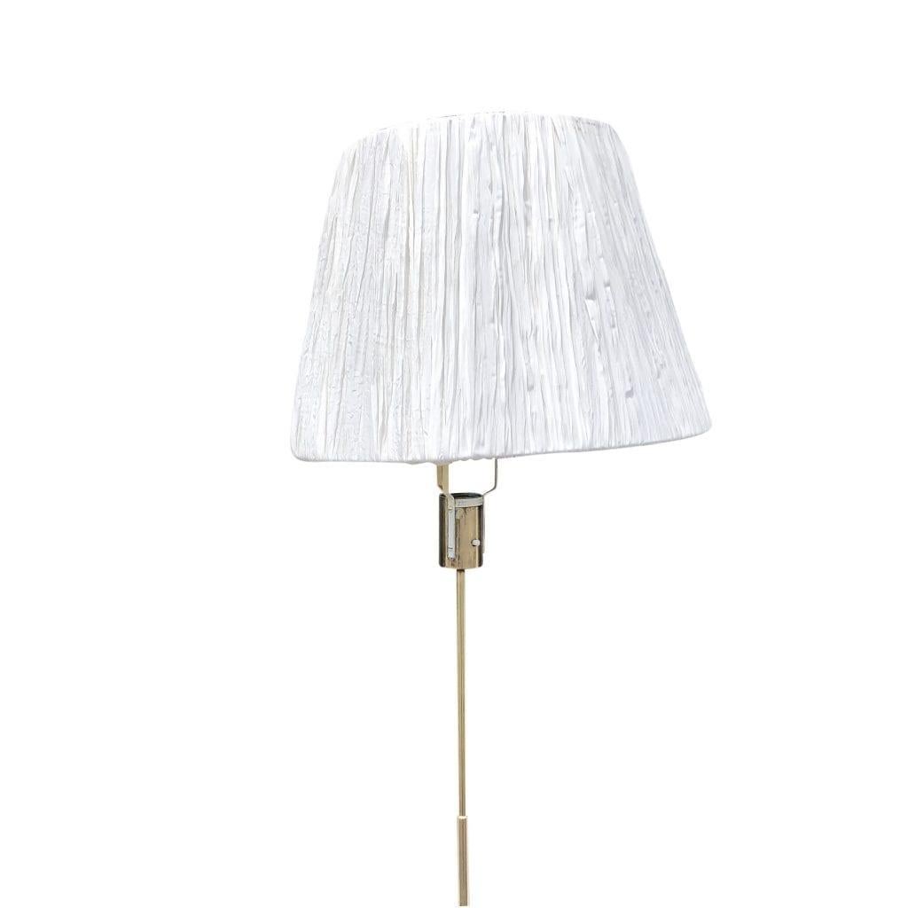 Mid-Century Modern 20th Century Swedish Brass Floor Lamp - Vintage Light by Hans-Agne Jakobsson For Sale