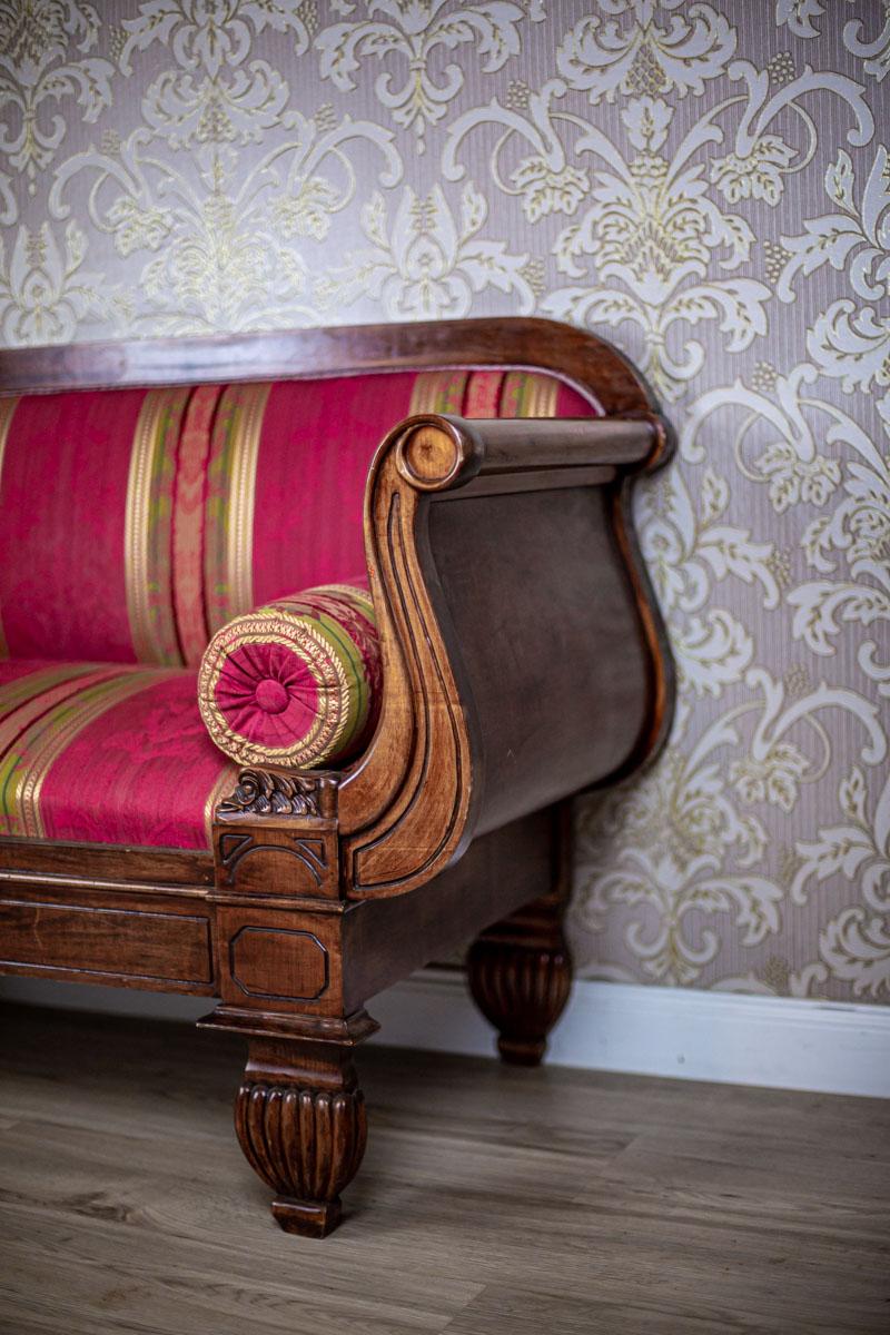 Italian 20th Century Sofa in the Biedermeier Type