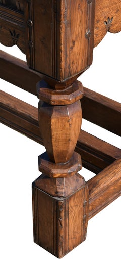 20th Century Solid Oak Refectory Table