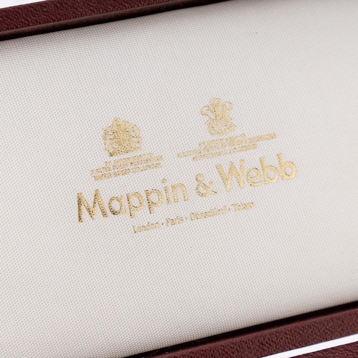 20th Century Solid Silver Set Of Five Decanter Labels, Mappin & Webb, c.1983 4