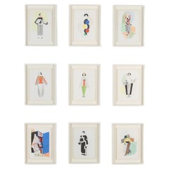 Vintage 20th Century Sonia Delaunay Designs