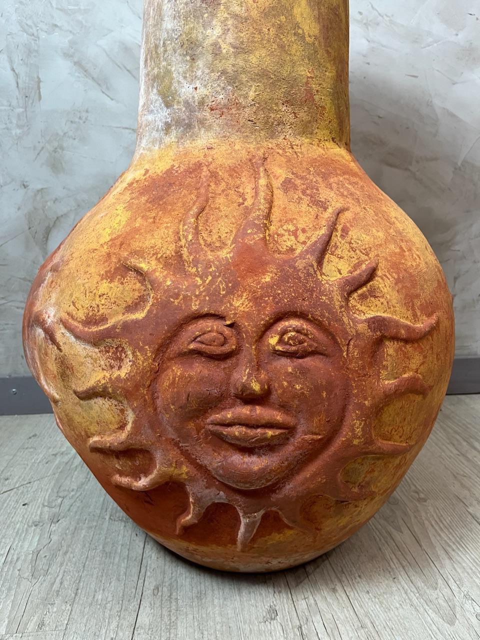 20th century South American Vintage Terracotta Brazier, 1970s For Sale 6