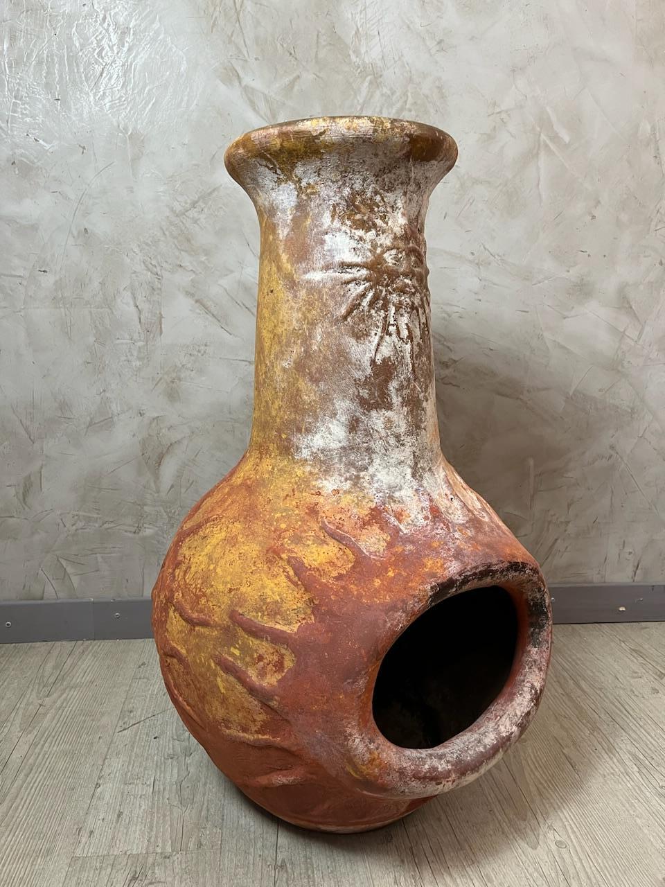 20th century South American Vintage Terracotta Brazier, 1970s For Sale 9