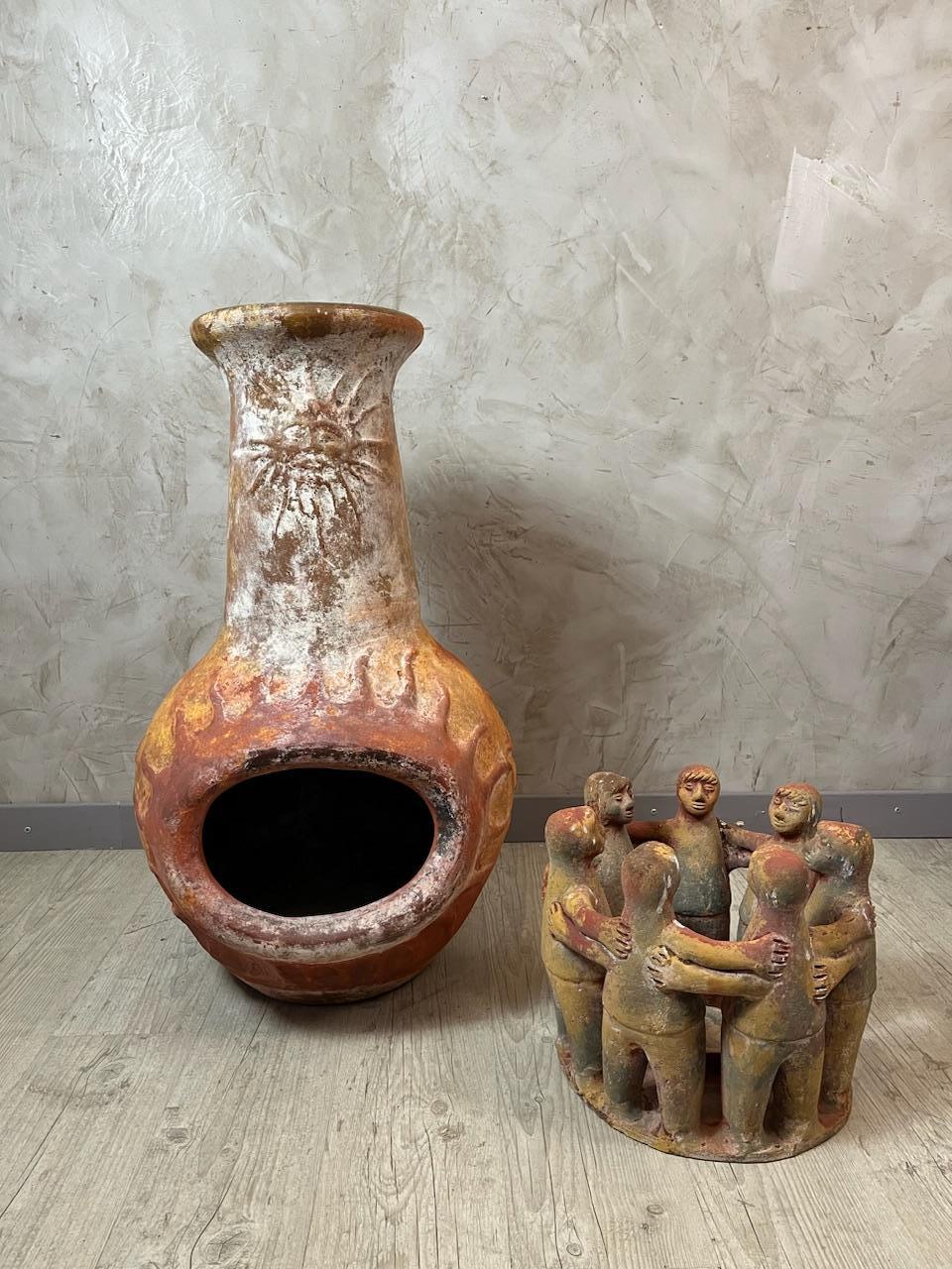 20th century South American Vintage Terracotta Brazier, 1970s For Sale 12