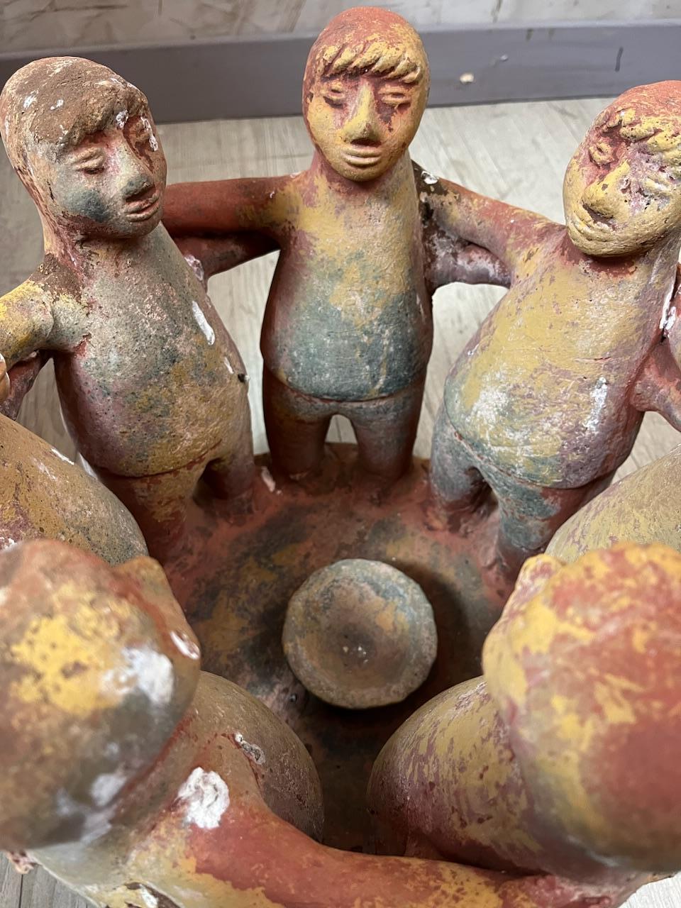 20th century South American Vintage Terracotta Brazier, 1970s For Sale 14