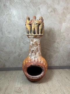 20th century South American Vintage Terracotta Brazier, 1970s