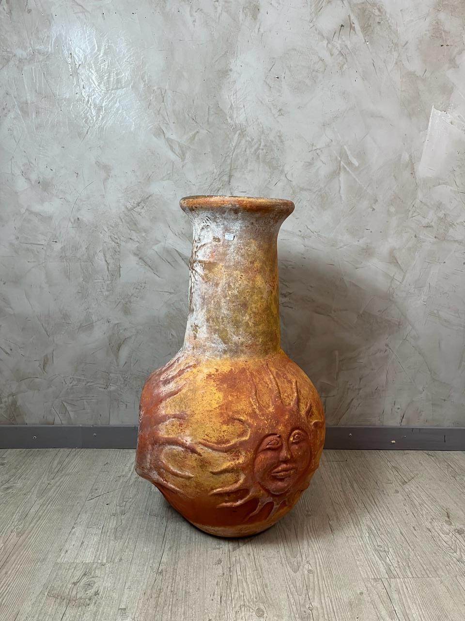 20th century South American Vintage Terracotta Brazier, 1970s For Sale 4