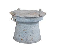 20th Century Southeast Asian Burmese Bronze Rain Drum Cocktail Table