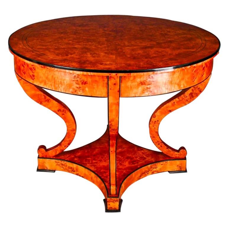 20th Century Southern German Biedermeier Style Table For Sale
