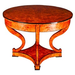 Vintage 20th Century Southern German Biedermeier Style Table