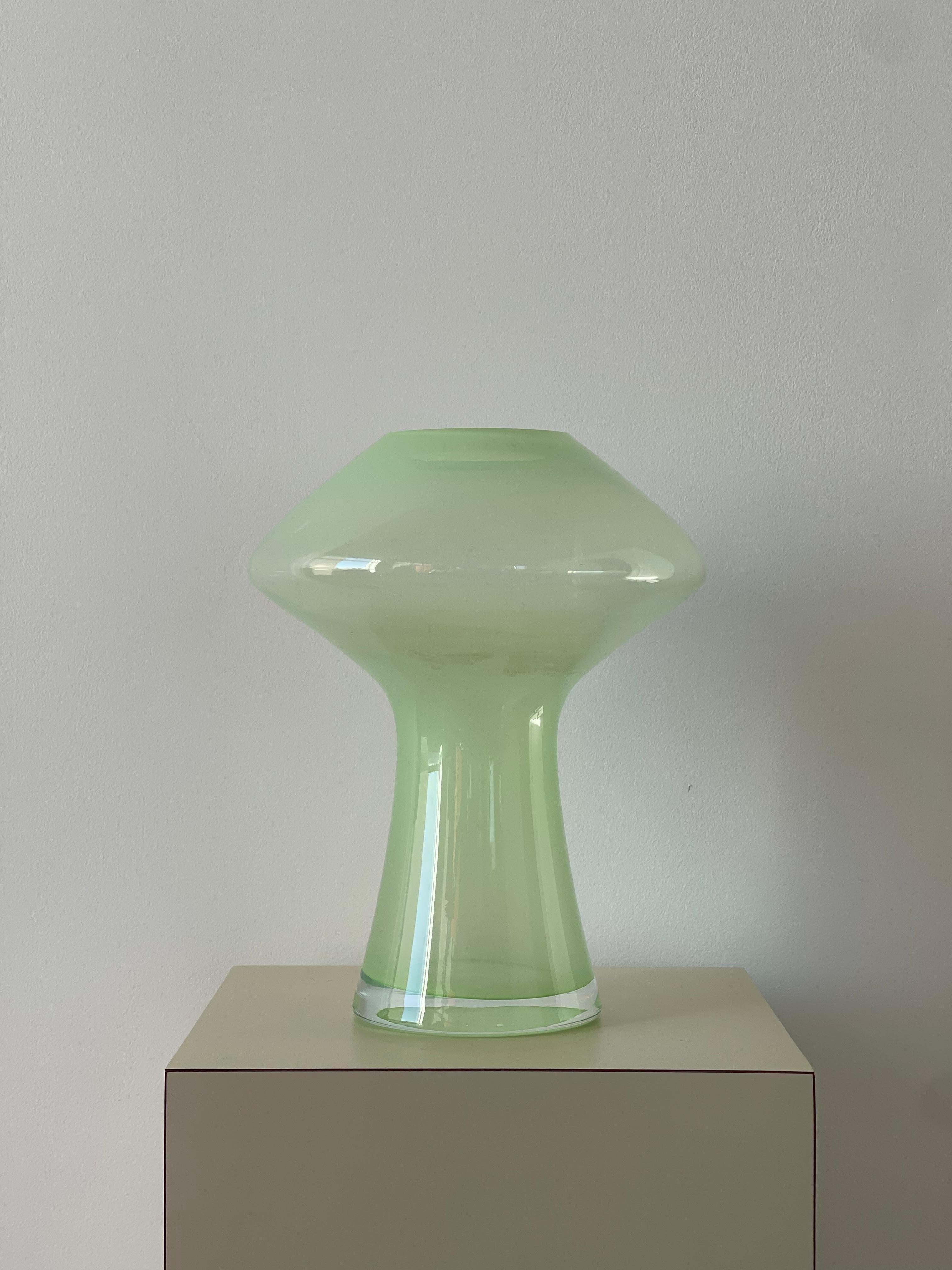 Italian 20th Century Space Age Blown Glass Vase For Sale