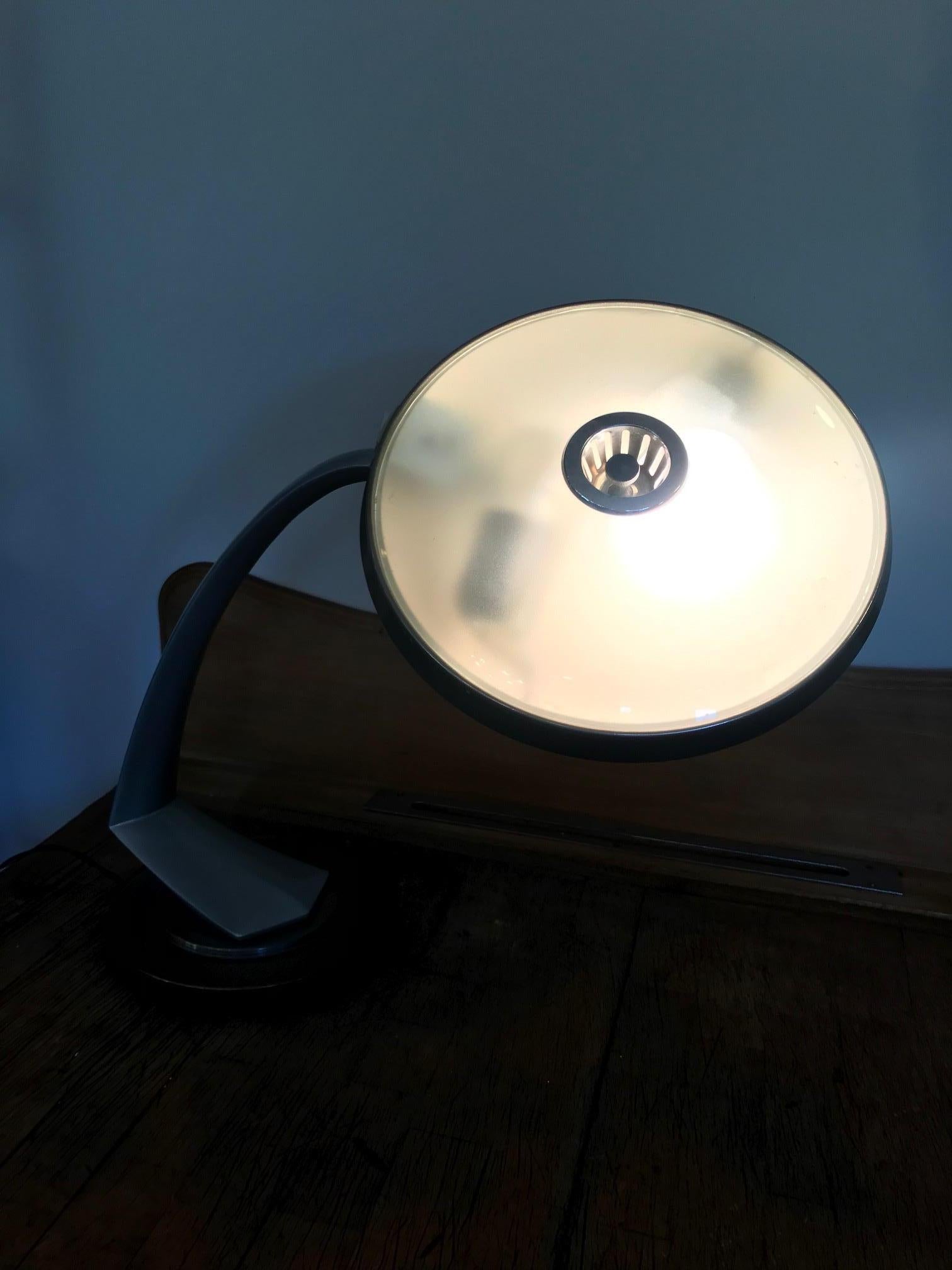 20th Century Spanish Articulated Desk Lamp by Fase, 1970s For Sale 3