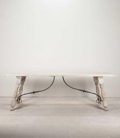 20th Century Spanish Chestnut Dining Table