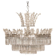 20th Century Spanish Glass Chandelier